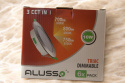 Lampy sufitowe LED, płaskie, 230 V, 10 W, 800 lm, głębokość zabudowy 30 mm, 3000K/4000K/6500K, IP44 LED punktowe ALUSSO