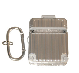Etui na AirPods 2 generacji i 1 generacji srebrne