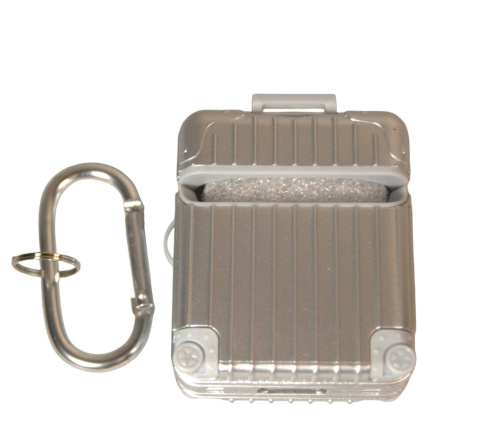Etui na AirPods 2 generacji i 1 generacji srebrne Etui na AirPods 2 generacji i 1 generacji srebrne