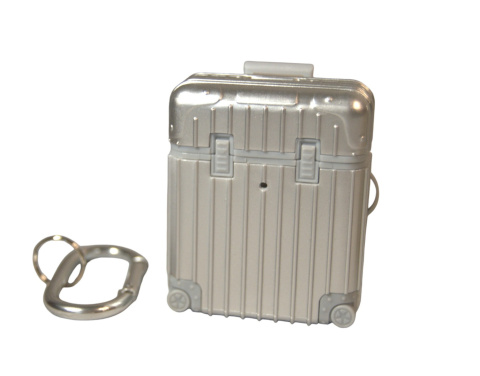 Etui na AirPods 2 generacji i 1 generacji srebrne Etui na AirPods 2 generacji i 1 generacji srebrne
