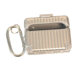 Etui na AirPods Pro 2. generacji/1. generacji (2023/2022/2019) srebrne