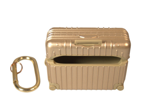 Etui na AirPods Pro 2. generacji/1. generacji (2023/2022/2019) złoty Etui na AirPods Pro 2. generacji/1. generacji (2023/2022/2019) złoty