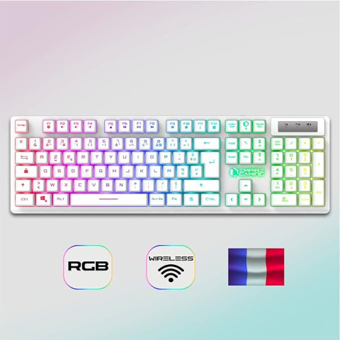 Klawiatura Empire Gaming RF800 bezprzewodowa RGB Klawiatura Empire Gaming RF800 bezprzewodowa RGB