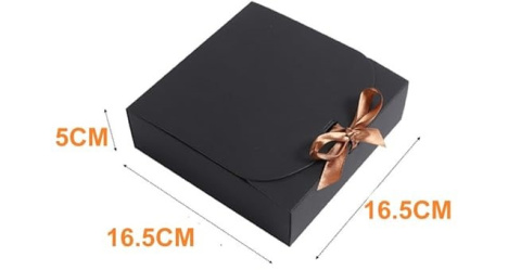 Pudełka prezentowe 10 sztuk, 16,5 x 16,5 x 5 cm Pudełka prezentowe 10 sztuk, 16,5 x 16,5 x 5 cm