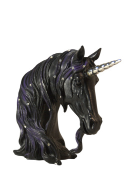 Figurka czarny jednorożec Nemesis Now Jewelled Midnight 15 cm