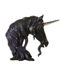 Figurka czarny jednorożec Nemesis Now Jewelled Midnight 15 cm