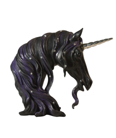 Figurka czarny jednorożec Nemesis Now Jewelled Midnight 15 cm Figurka czarny jednorożec Nemesis Now Jewelled Midnight 15 cm