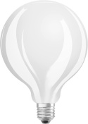 OSRAM LED Star Classic Globe 125 17W E27 2700K – Żarówka LED o Mocy 150W, Ciepła Biel, Matowa