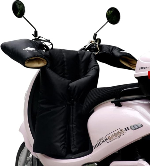 Pokrowiec ocieplacz motocyklowy na nogi i dłonie wodoodporny uniwersalny Pokrowiec ocieplacz motocyklowy na nogi i dłonie wodoodporny uniwersalny