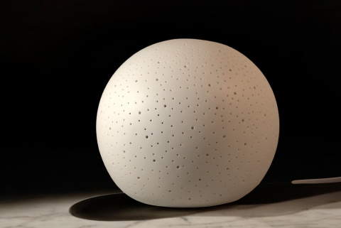 Porcelanowa Lampa Kula "Gwiaździste Niebo" 18 cm Gilde Porcelanowa Lampa Kula "Gwiaździste Niebo" 18 cm Gilde