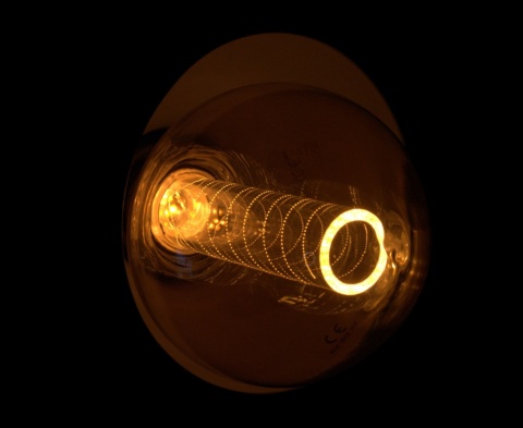 Żarówka dekoracyjna Paulmann Inner Glow G95, E27, 4W, 1800K – Złota